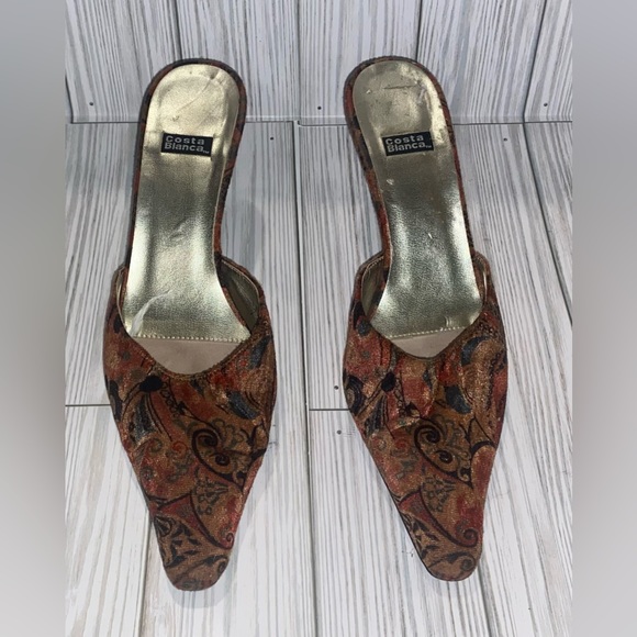 Costa Blanca Paisley Mule Size 7.5 ❤️ - Picture 4 of 13